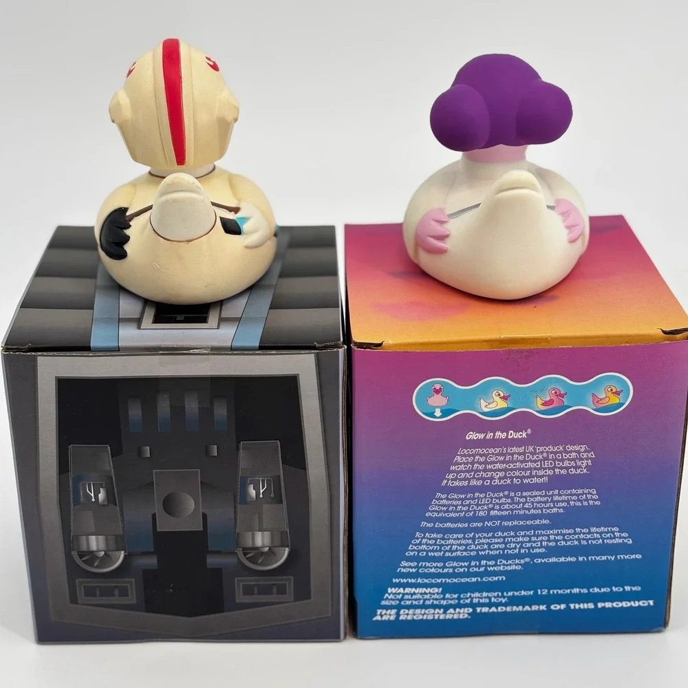 Locomocean Glow in the‎ Duck Set White Luke Pondwalker Princess Layer Star Wars